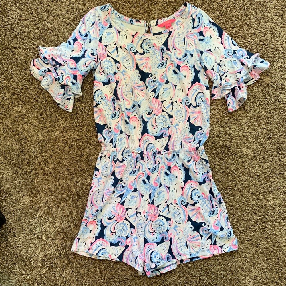 Lilly Pulitzer sea shell romper